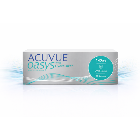 Acuvue Oasys 1-Day con HydraLuxe para Miopía e Hipermetropía