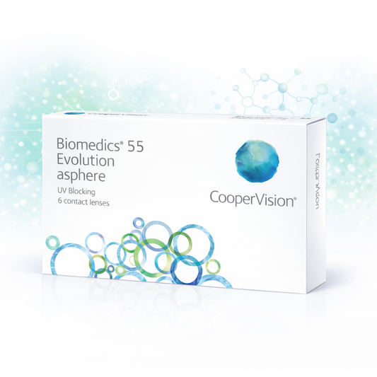 Biomedics 55 Evolution (Asféricos) para Miopía e Hipermetropía