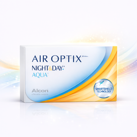 AIR OPTIX AQUA Night & Day para Miopía e Hipermetropía